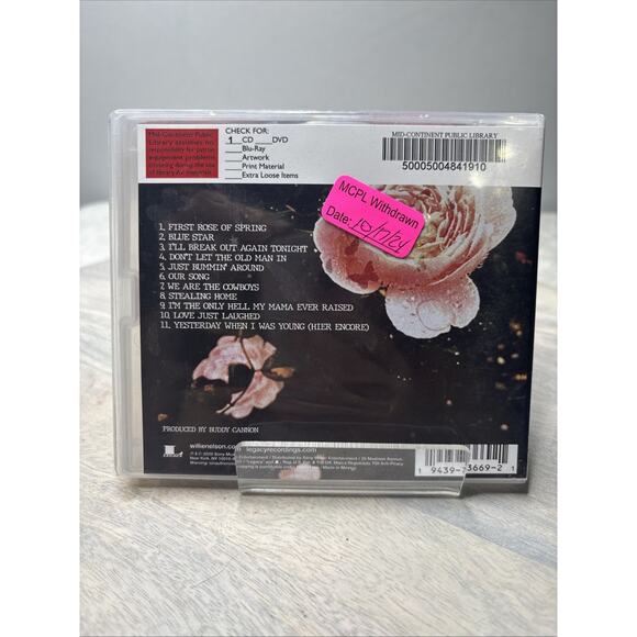 Willie Nelson First Rose of Spring CD Country Album 2020 Legacy Recordings - Picture 2 of 5